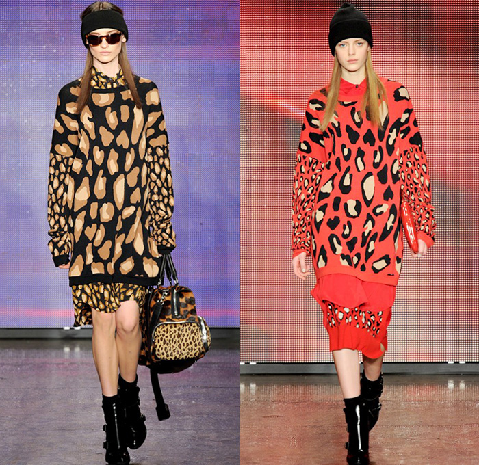Donna Karan Ready To Wear Fashion Show, Collection Fall Winter 2012  presented during New York Fashion Week, runway look#004 – NOWFASHION