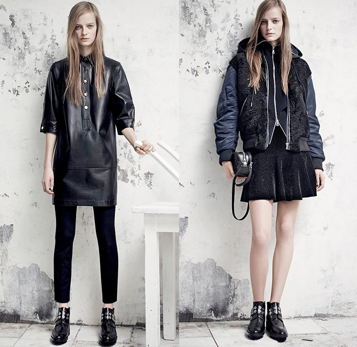 sandro Paris 2014-2015 Fall Winter Womens Lookbook | Denim Jeans ...