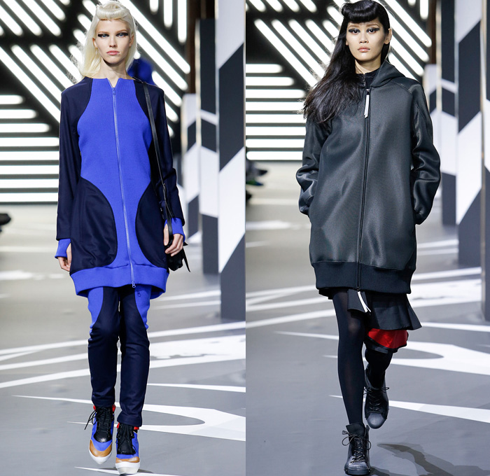 Y-3 2014-2015 Fall Winter Womens Runway Looks | Denim Jeans Fashion ...