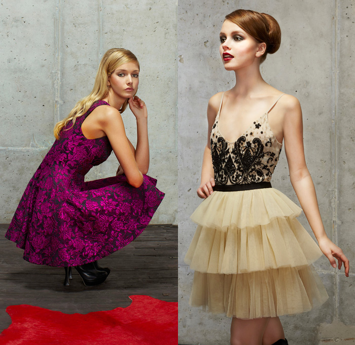 alice + olivia 2014 Pre Fall Womens Looks, Fashion Forward Forecast, Curated Fashion Week Runway Shows & Season Collections, Trendsetting  Styles by Designer Brands