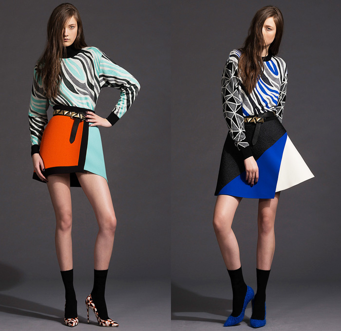 Fausto Puglisi 2014 Pre Fall Womens Looks | Denim Jeans Fashion Week ...