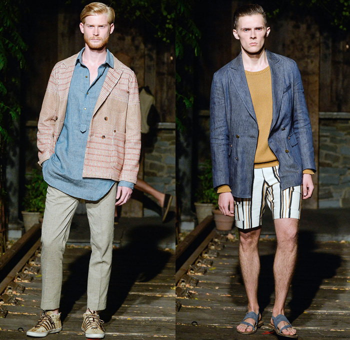 Billy Reid 2014 Spring Summer Mens Runway | Denim Jeans Fashion Week ...