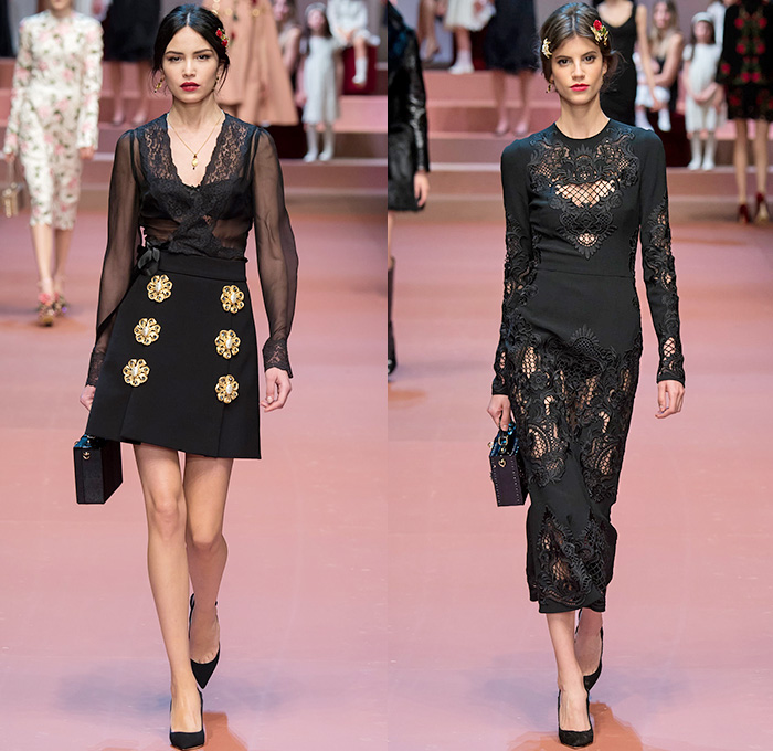 Dolce & Gabbana Hosts Alta Moda FW 2014-15 Catwalk in Capri • Italia Living