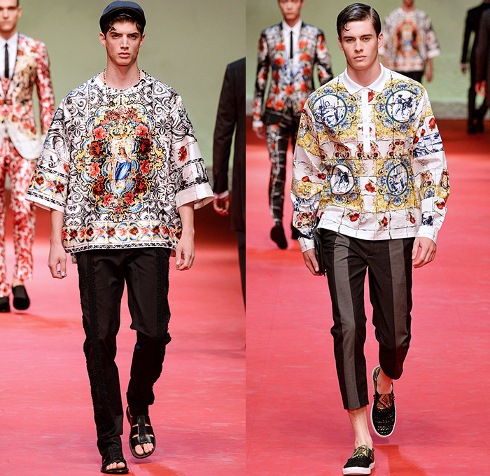 Dolce & Gabbana 2015 Spring Summer Mens Runway | Denim Jeans Fashion ...