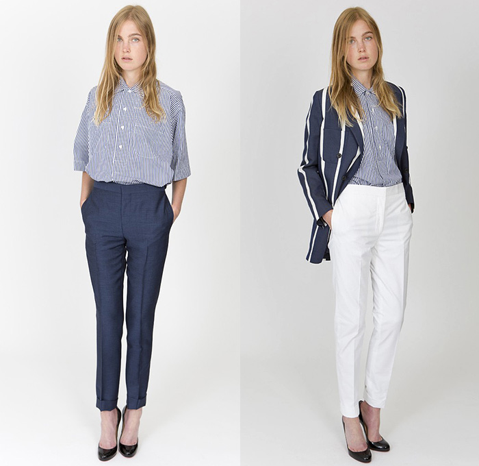 E. Tautz 2015 Spring Summer Womens Looks | Denim Jeans Fashion Week ...