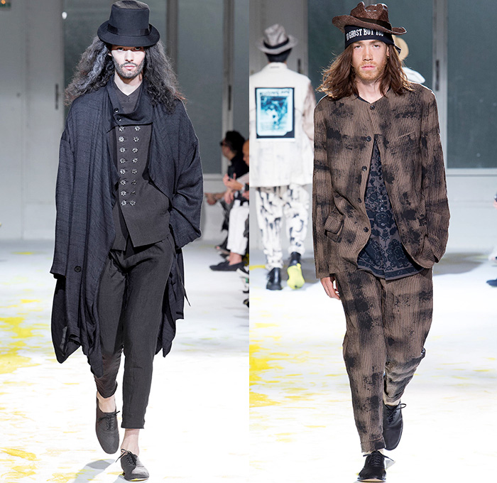 Yohji Yamamoto 2015 Spring Summer Mens Runway | Fashion Forward ...