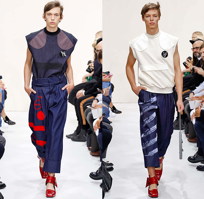 J.W.Anderson 2016 Spring Summer Mens Runway Looks | Denim Jeans Fashion ...