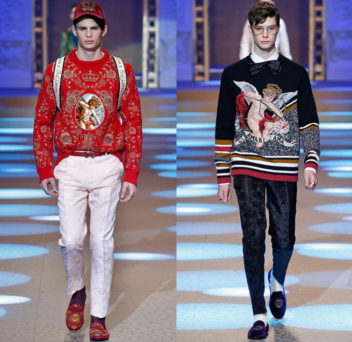 Dolce & Gabbana 2018-2019 Fall Autumn Winter Mens Runway | Fashion ...