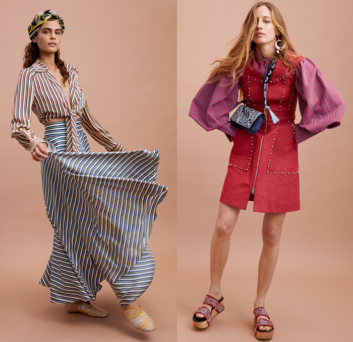 Diane von Furstenberg 2018 Pre Fall Womens Looks | Denim Jeans Fashion ...