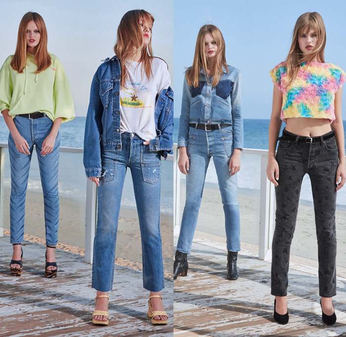 Re/Done 2018 Spring Summer Womens Lookbook | Denim Jeans Fashion Week ...