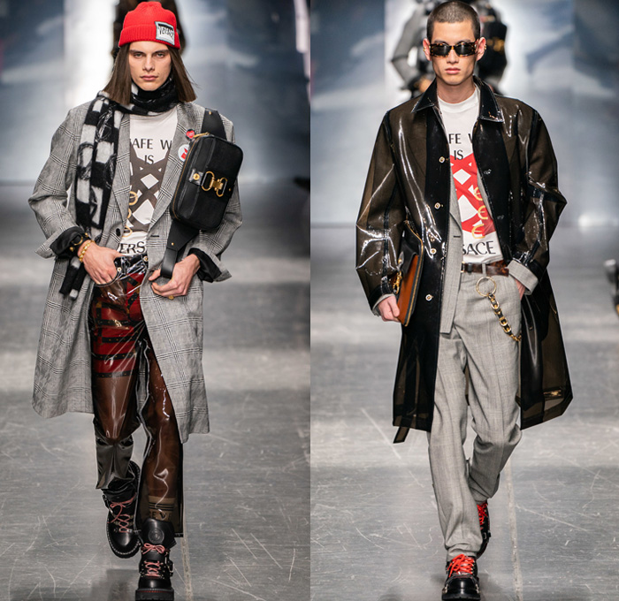 Versace 2019-2020 Fall Autumn Winter Mens Runway | Fashion Forward ...
