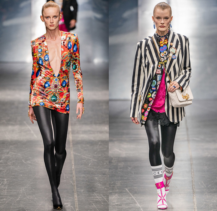 Versace 2019 Pre-Fall Autumn Womens Runway Looks | Fashion Forward ...