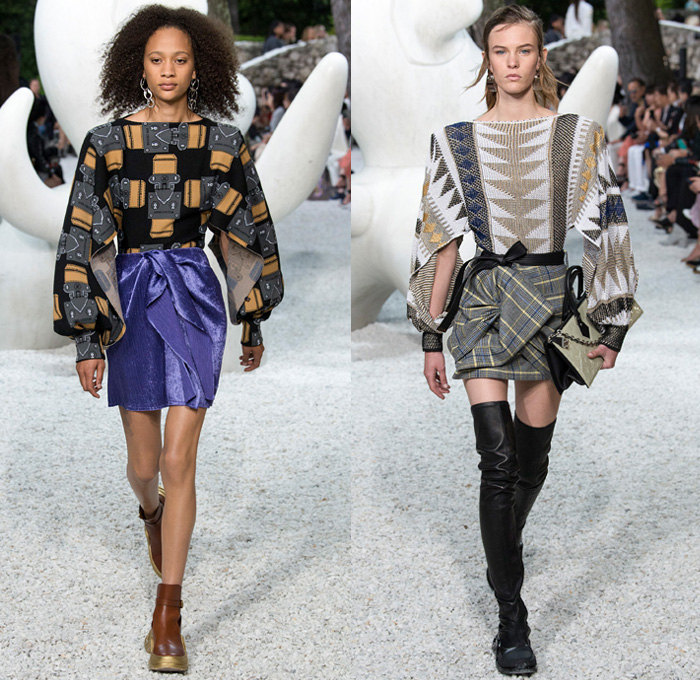Look from the Louis Vuitton Women's Spring-Summer 2019 Fashion