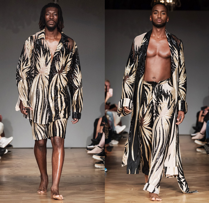 Selam Fessahaye 2019 Spring Summer Mens Runway, Fashion Forward Forecast, Curated Fashion Week Runway Shows & Season Collections, Trendsetting  Styles by Designer Brands