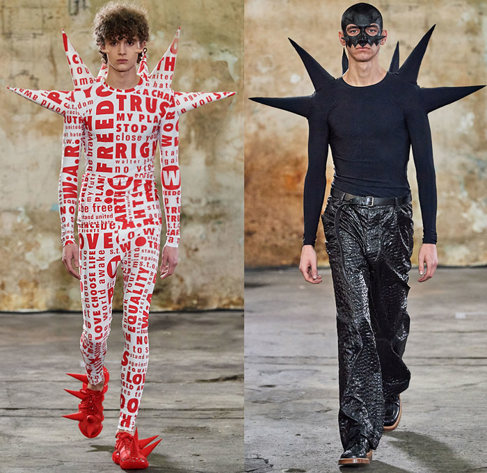 Walter Van Beirendonck 2020-2021 Fall Autumn Winter Mens Runway Looks -  Mode à Paris Fashion Week Mode Masculin…