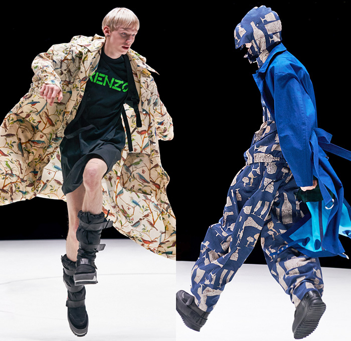 Highlights from KENZO's Fall/Winter 2022 Collection