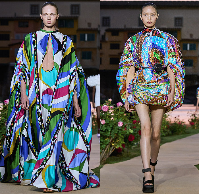 Emilio Pucci 2023 Spring Summer Womens Runway Collection  Denim Jeans  Fashion Week Runway Catwalks, Fashion Shows, Season Collections Lookbooks >  Fashion Forward Curation < Trendcast Trendsetting Forecast Styles Spring  Summer Fall